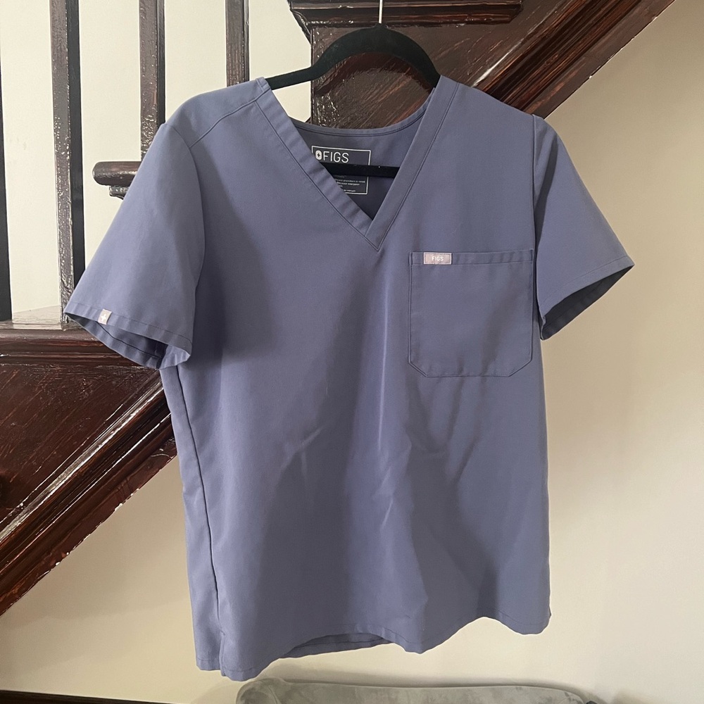 Figs Catarina scrub top M